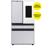 Samsung BESPOKE 36" 4-Door Counter-Depth Refrigerator with Beverage Center and Family Hub (Without Panels) (22.5 cu.ft.) - RF23BB8900AWAC