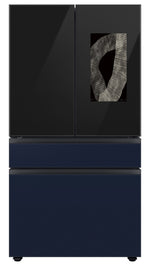 Samsung BESPOKE 36" 4-Door Counter-Depth Refrigerator with Beverage Center and Family Hub (Without Panels) (22.5 cu.ft.) - RF23BB8900ACAC