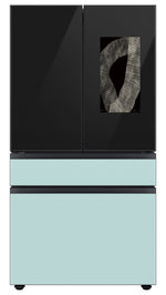 Samsung BESPOKE 36" 4-Door Counter-Depth Refrigerator with Beverage Center and Family Hub (Without Panels) (22.5 cu.ft.) - RF23BB8900ACAC