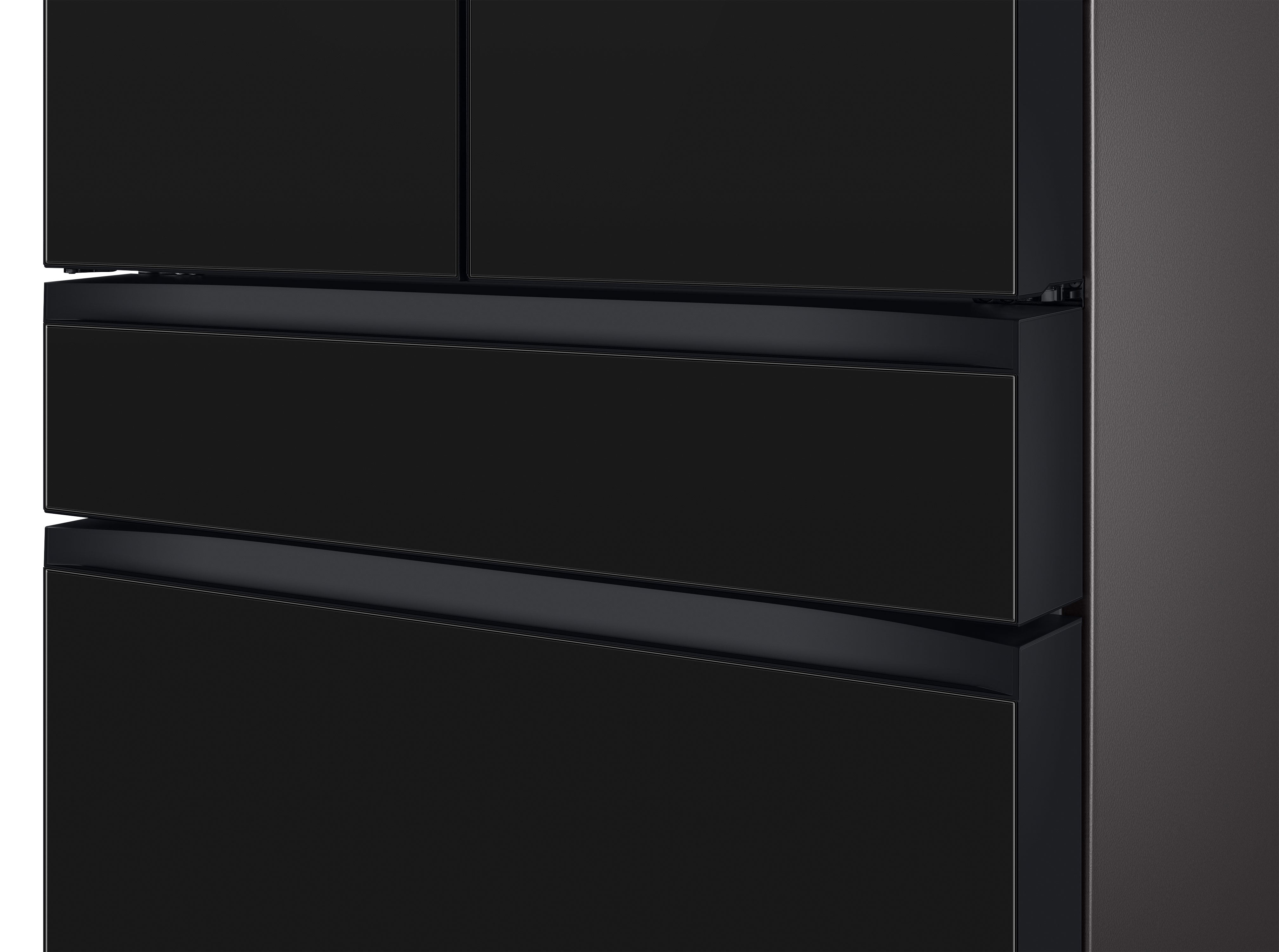 Samsung BESPOKE 36" 4-Door Counter-Depth Refrigerator with Beverage Center and Family Hub (Without Panels) (22.5 cu.ft.) - RF23BB8900ACAC
