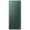 Samsung BESPOKE Emerald Green Steel Custom Top Panel for 36" French-Door Refrigerator - RA-F18DU3QG/AA