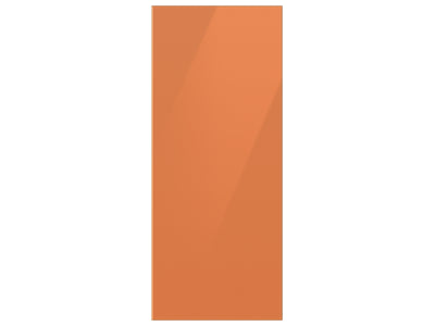 Samsung BESPOKE Clementine Glass Custom Top Panel for 36" French-Door Refrigerator - RA-F18DU3CH/AA