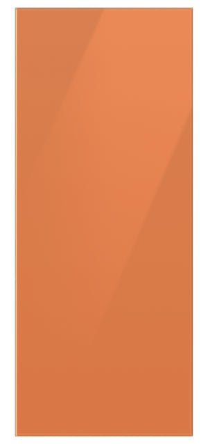Samsung BESPOKE Clementine Glass Custom Top Panel for 36" French-Door Refrigerator - RA-F18DU3CH/AA