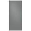 Samsung BESPOKE Grey Matte Glass Custom Top Panel for 36" French-Door Refrigerator - RA-F18DU331/AA