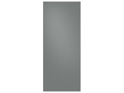 Samsung BESPOKE Grey Matte Glass Custom Top Panel for 36" French-Door Refrigerator - RA-F18DU331/AA