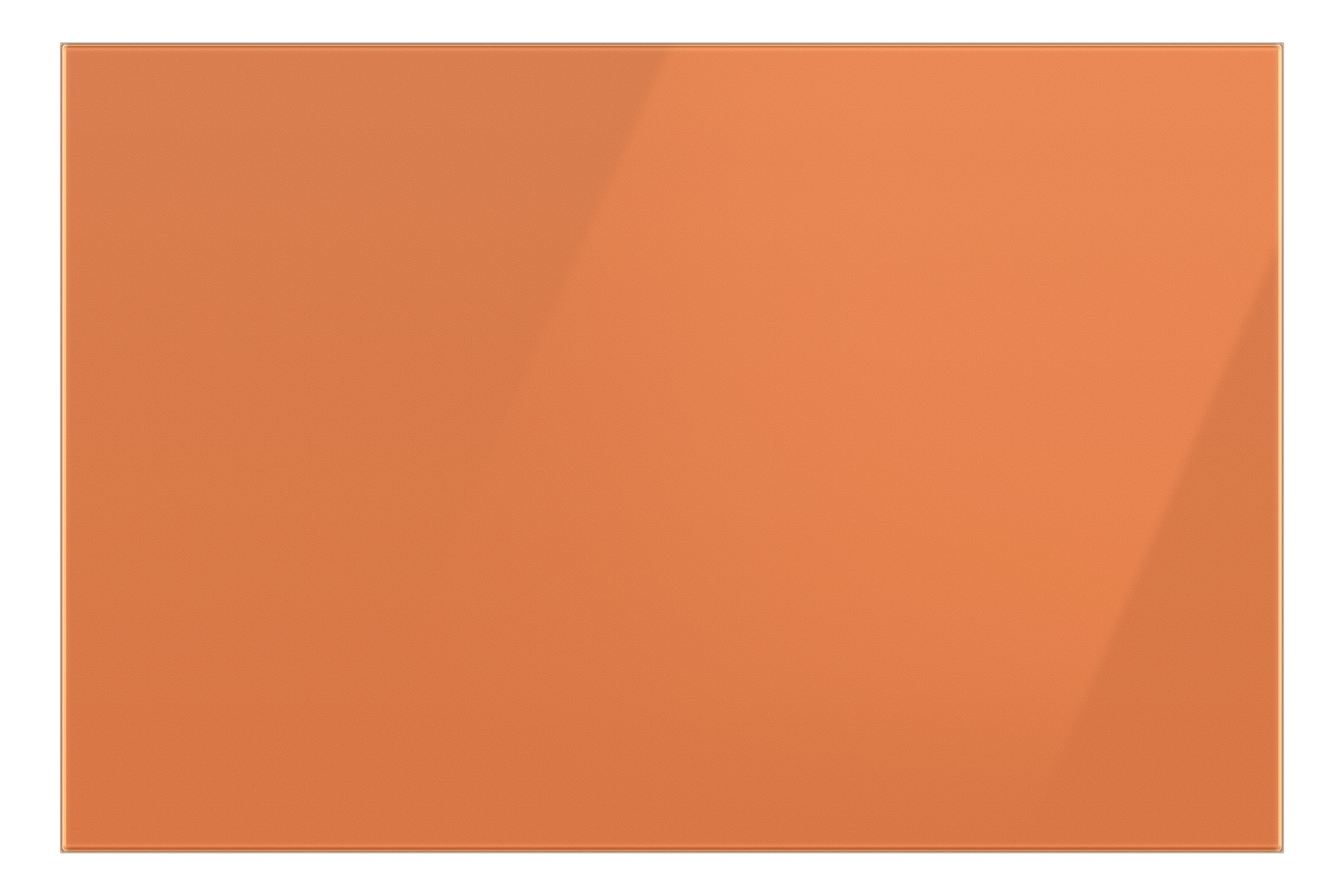 Samsung BESPOKE Clementine Glass Custom Bottom Panel for 36" French-Door Refrigerator - RA-F36DB3CH/AA