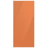 Samsung BESPOKE Clementine Glass Custom Top Panel for 36" 4-Door Flex Refrigerator - RA-F18DUUCH/AA