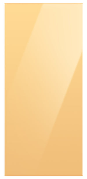 Samsung BESPOKE Sunrise Yellow Glass Custom Top Panel for 36" 4-Door Flex Refrigerator - RA-F18DUUC0/AA