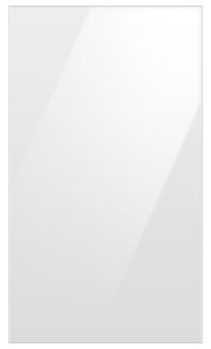 Samsung BESPOKE White Glass Custom Bottom Panel for 36" 4-Door Flex Refrigerator - RA-F18DBB12/AA