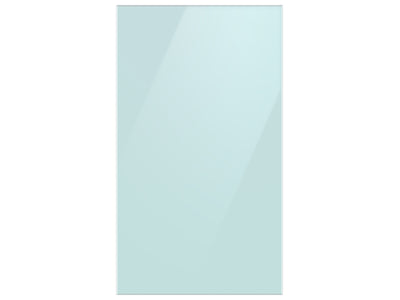 Samsung BESPOKE Morning Blue Glass Custom Bottom Panel for 36" 4-Door Flex Refrigerator - RA-F18DBBCM/AA