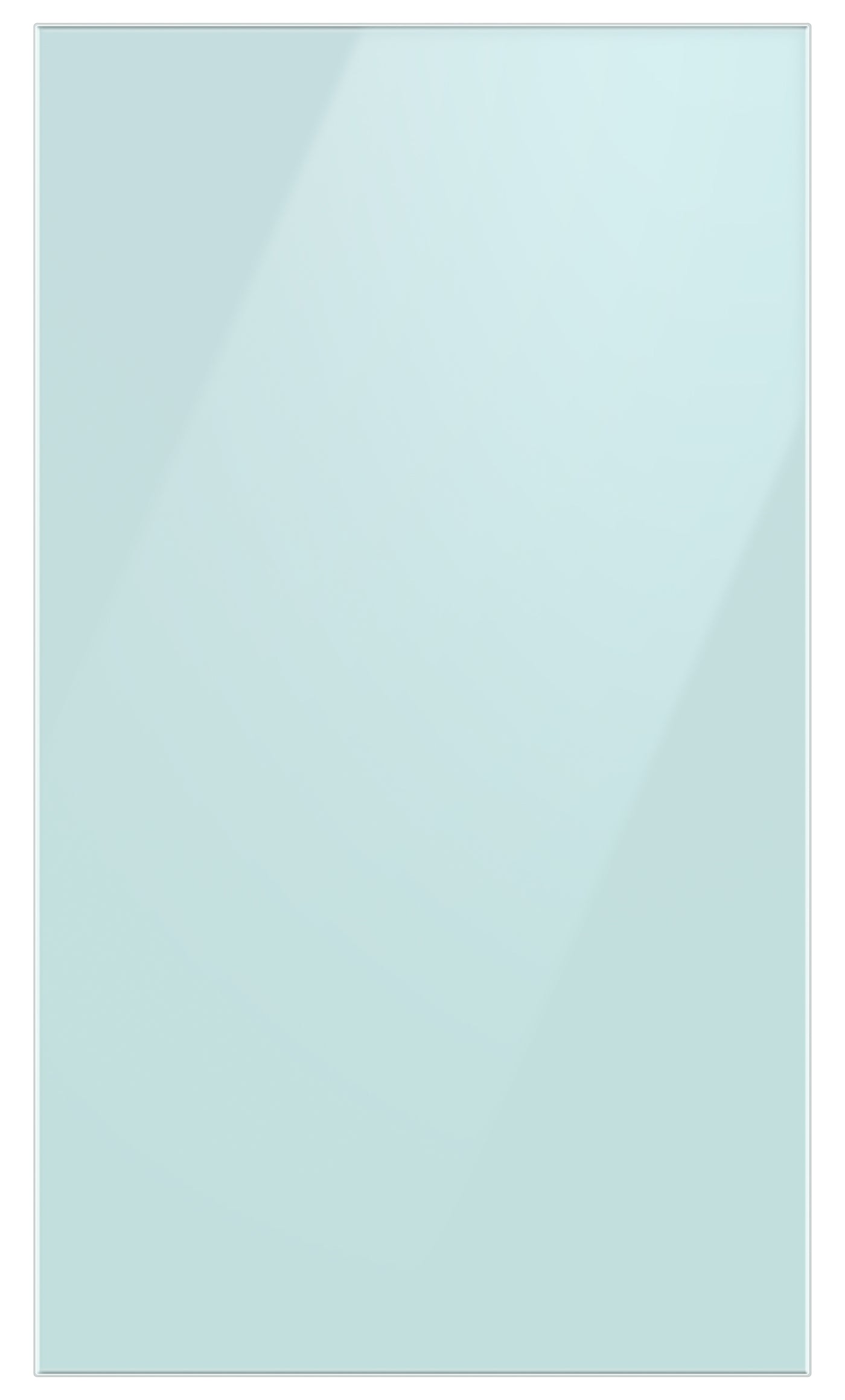 Samsung BESPOKE Morning Blue Glass Custom Bottom Panel for 36" 4-Door Flex Refrigerator - RA-F18DBBCM/AA