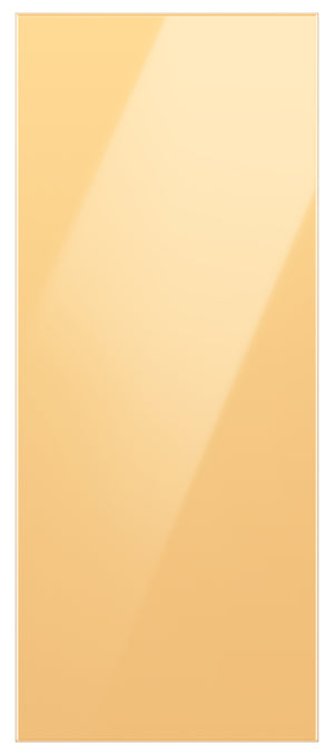 Samsung BESPOKE Sunrise Yellow Glass Custom Top Panel for 36" French-Door Refrigerator - RA-F18DU3C0/AA