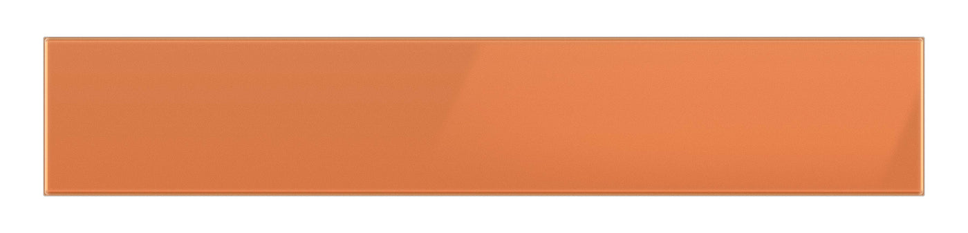 Samsung BESPOKE Clementine Glass Mid Drawer Panel for 4-Door Refrigerator - RA-F36DMMCH/AA