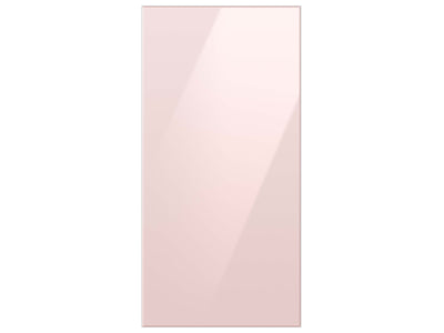 Samsung BESPOKE Pink Glass Top Door Panel with 4-Door Refrigerator - RA-F18DU4P0/AA