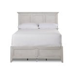 San Mateo 3-Piece King Storage Bed - Antique White