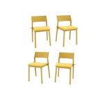 Nardi Trill II Outdoor Dining Side Chair - Set of 4 - Senape