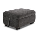 Serafina 4-Piece Sectional with Left Facing Pop-Up Bed - Charcoal