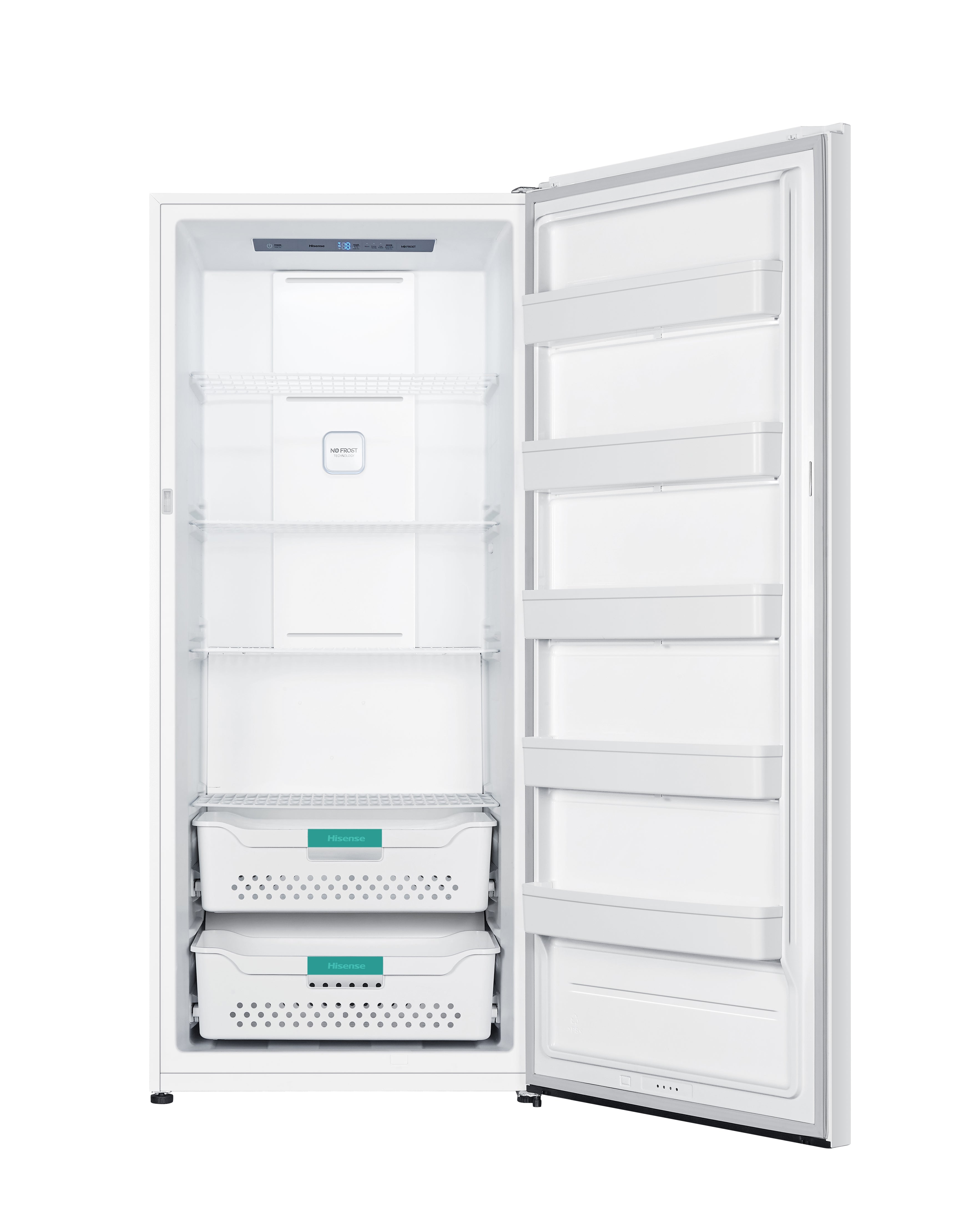 Hisense White Frost Free Upright Freezer (21.2 Cu.Ft) - FV21D6AWE