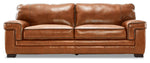 Stampede Leather Sofa - Chestnut