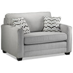 Penelope Sofa, Loveseat and Chair and a Half Set - Grey