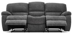 Peyton Reclining Sofa - Grey