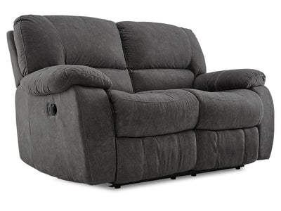 Peyton Reclining Loveseat - Grey