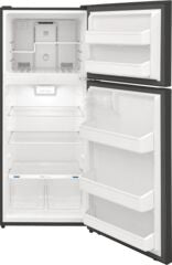 Frigidaire Brushed Stainless Steel 30" Top Freezer Refrigerator (17.6 Cu. Ft.) - FFHT1822UV