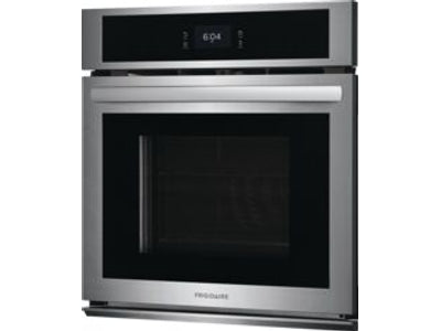 Frigidaire Stainless Steel 27" Single Electric Wall Oven with Fan Convection (3.8 Cu.Ft.) - FCWS2727AS