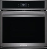 Frigidaire Gallery Smudge-Proof Black Stainless Steel 27" Single Wall Oven with Total Convection and Air Fry (3.8 Cu.Ft) - GCWS2767AD
