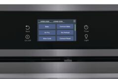Frigidaire Gallery Smudge-Proof Black Stainless Steel 27" Double Wall Oven with Total Convection and Air Fry (7.6 Cu.Ft.) - GCWD2767AD