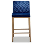 Acie Counter Height Stool - Royal Blue