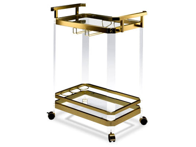 Aerin Bar Cart - Gold
