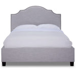 Alana 3-Piece King Bed - Light Grey