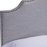 Alana King Headboard - Light Grey