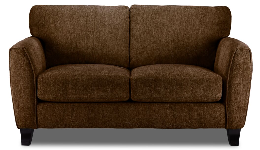Alyssa Sofa & Loveseat Set- Latte