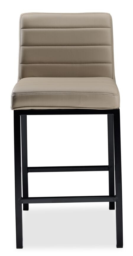 Amos Counter Height Stool - Beige
