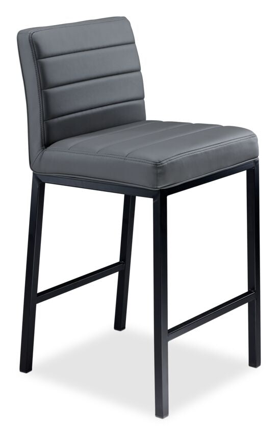 Amos Counter Height Stool - Grey