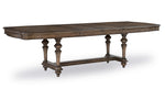 Andrea 7-Piece Extendable Dining Set - Brown