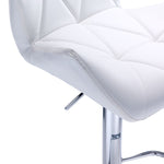 Ava Bar Height Stool - White