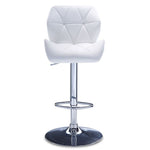 Ava Bar Height Stool - White