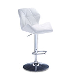 Ava Bar Height Stool - White