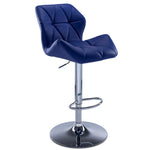 Ava Bar Height Stool - Blue