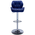 Ava Bar Height Stool - Blue