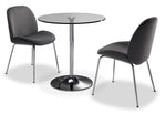 Avery 3-Piece Dining Set - Grey