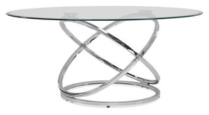 Axis Coffee Table - Chrome