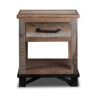 Baron End Table - Barnwood