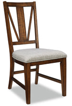 Bay Creek Dining Chair - Toasted Nutmeg, Fog Fabric