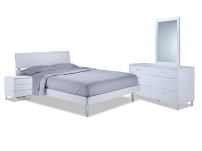 Bellmar 6-Piece Full Bedroom Package - White