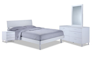 Bellmar 6-Piece Full Bedroom Package - White