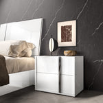 Bianca 6-Piece Queen Bedroom Package - White Lacquer